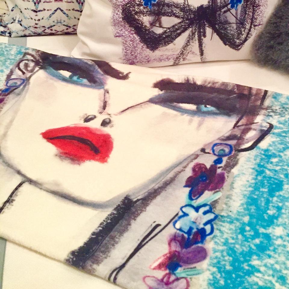 Copy of Fashionista Blanket- Teal Shop All MWW 