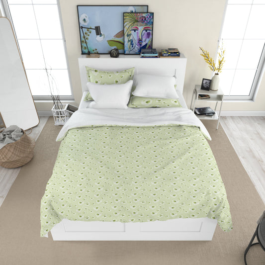 Duvet - Poppy Floral Citron MWW Full/Queen 